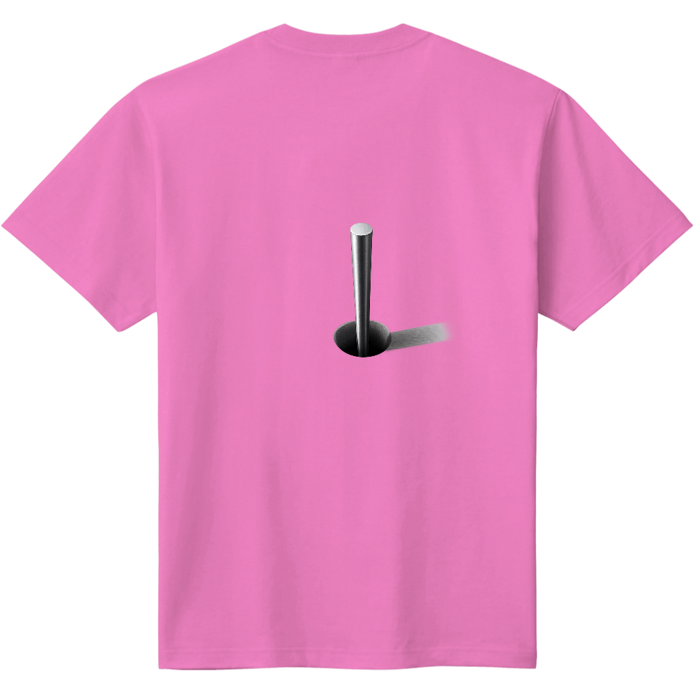 刺さる棒【トリックアート】