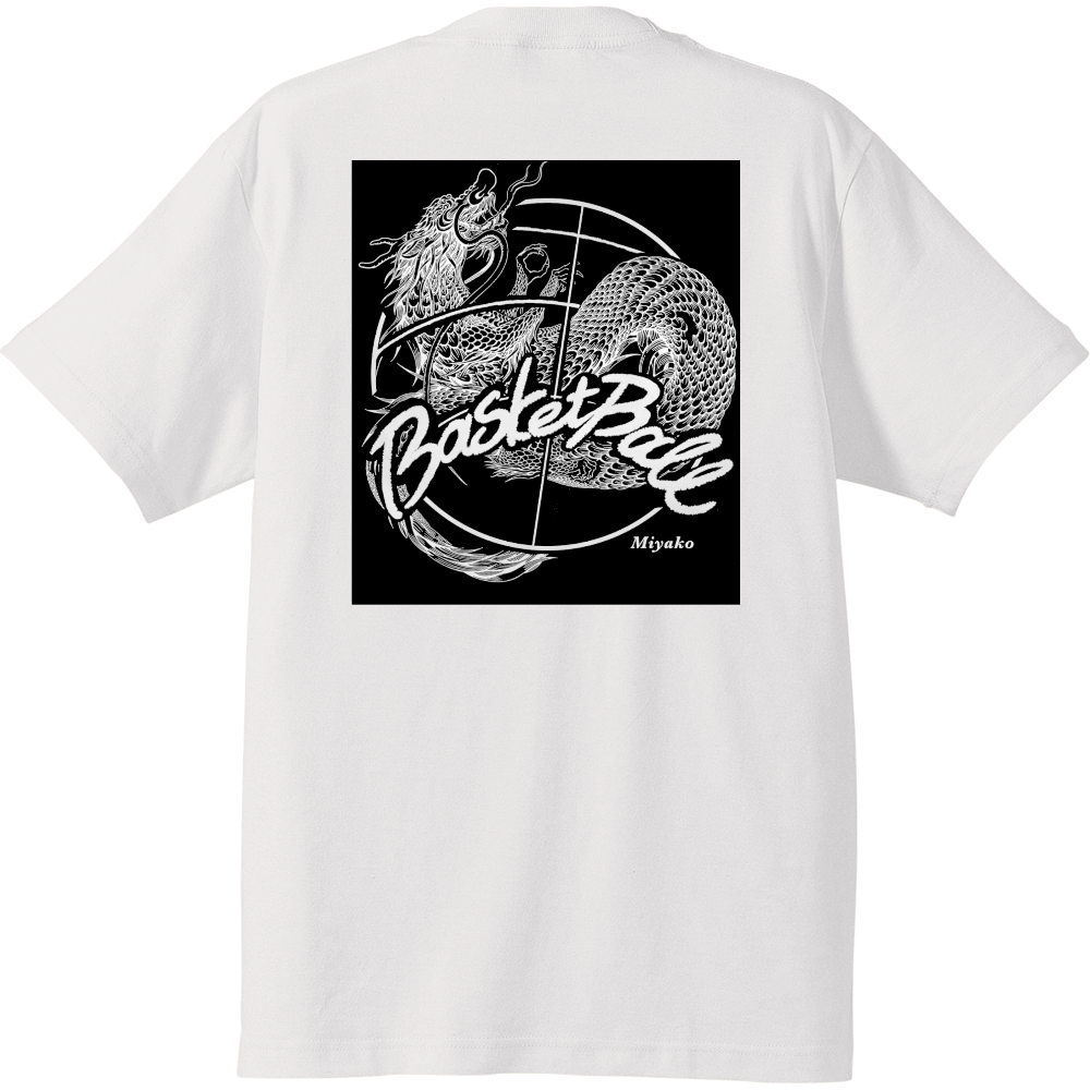バスケットボールtシャツmiyako
