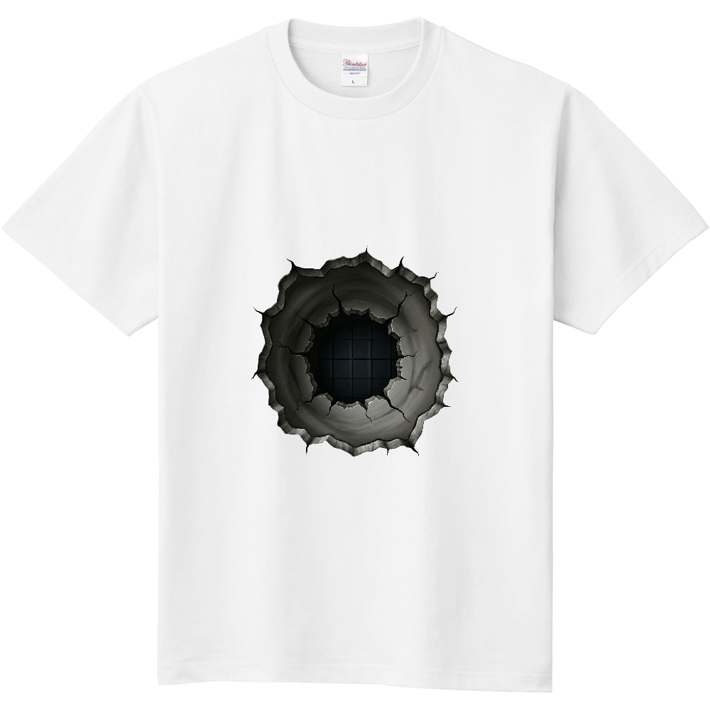 貫通？【トリックアート】