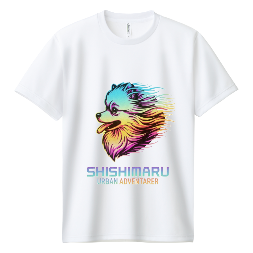 SHISHIMARU - Neon Urban Adventurer T-Shirt