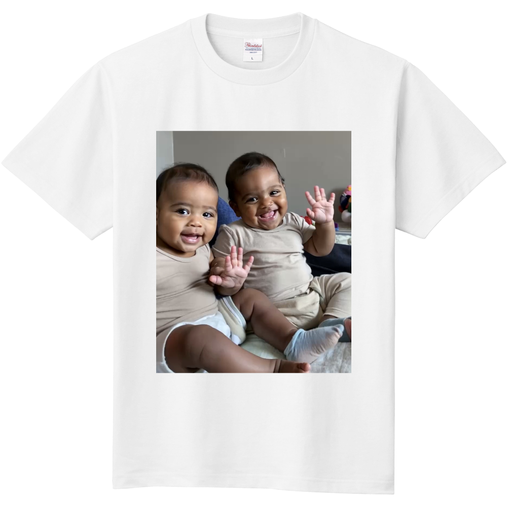 かわいい赤ちゃんのTシャツ