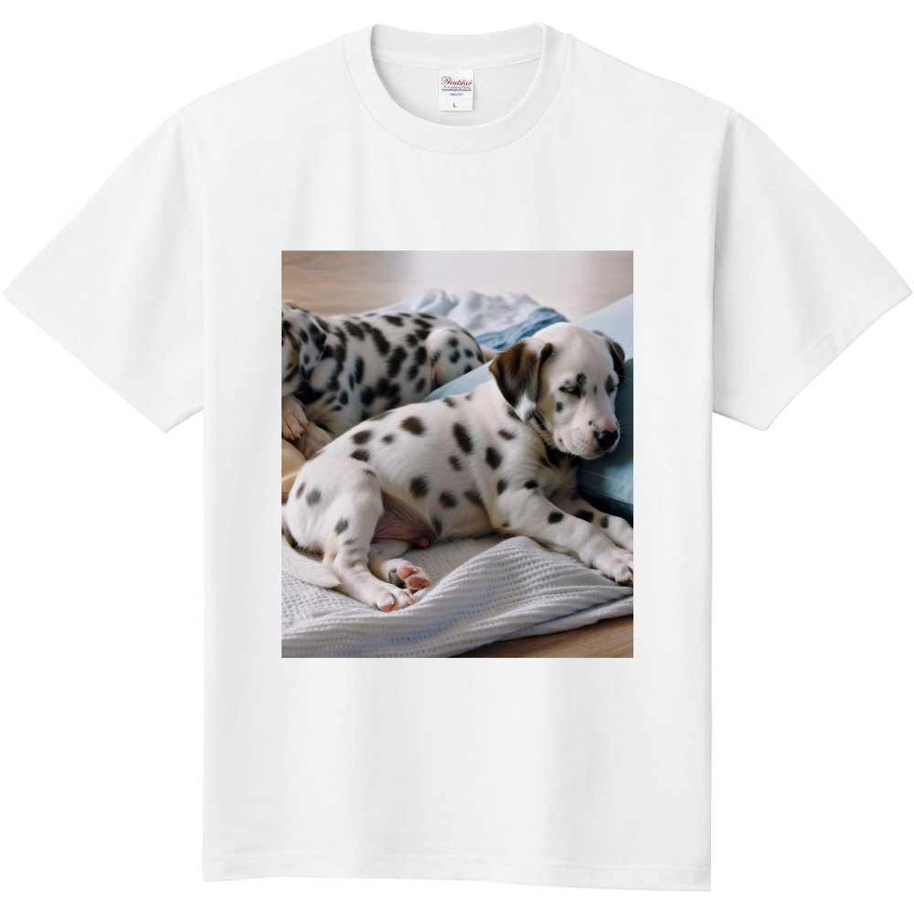 かわいい犬のTシャツ