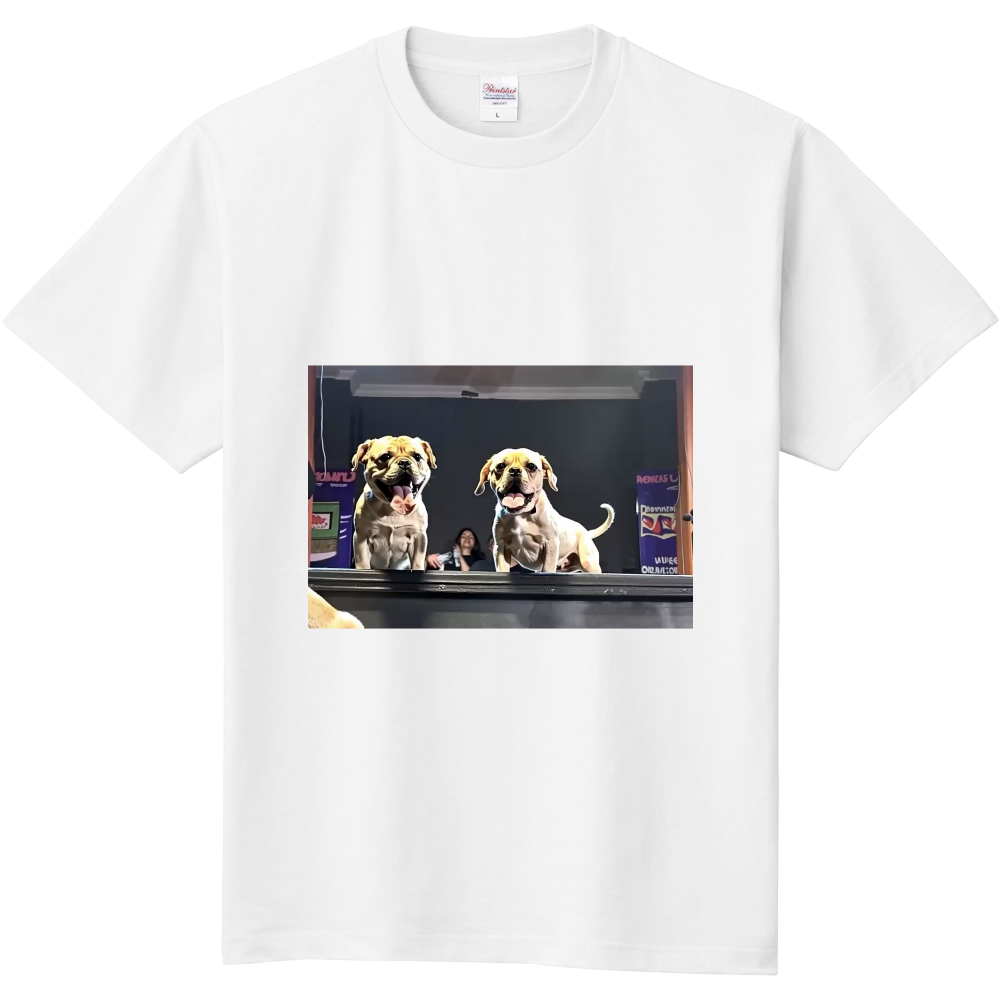 かわいい犬のTシャツ