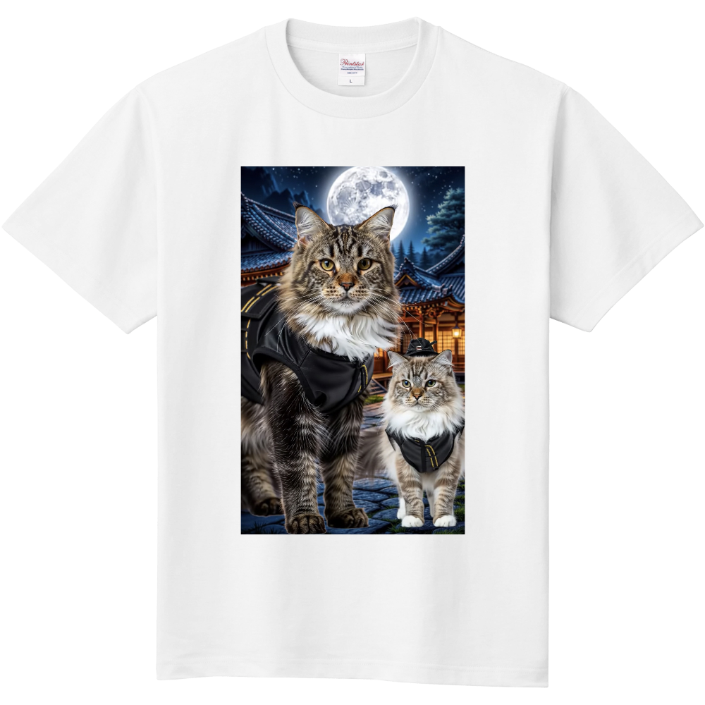かわいい猫のTシャツ