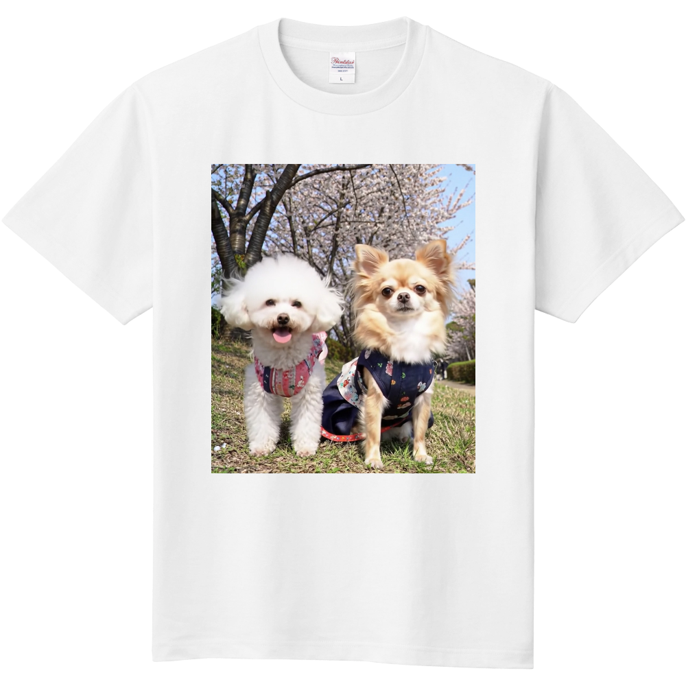 かわいい犬のTシャツ