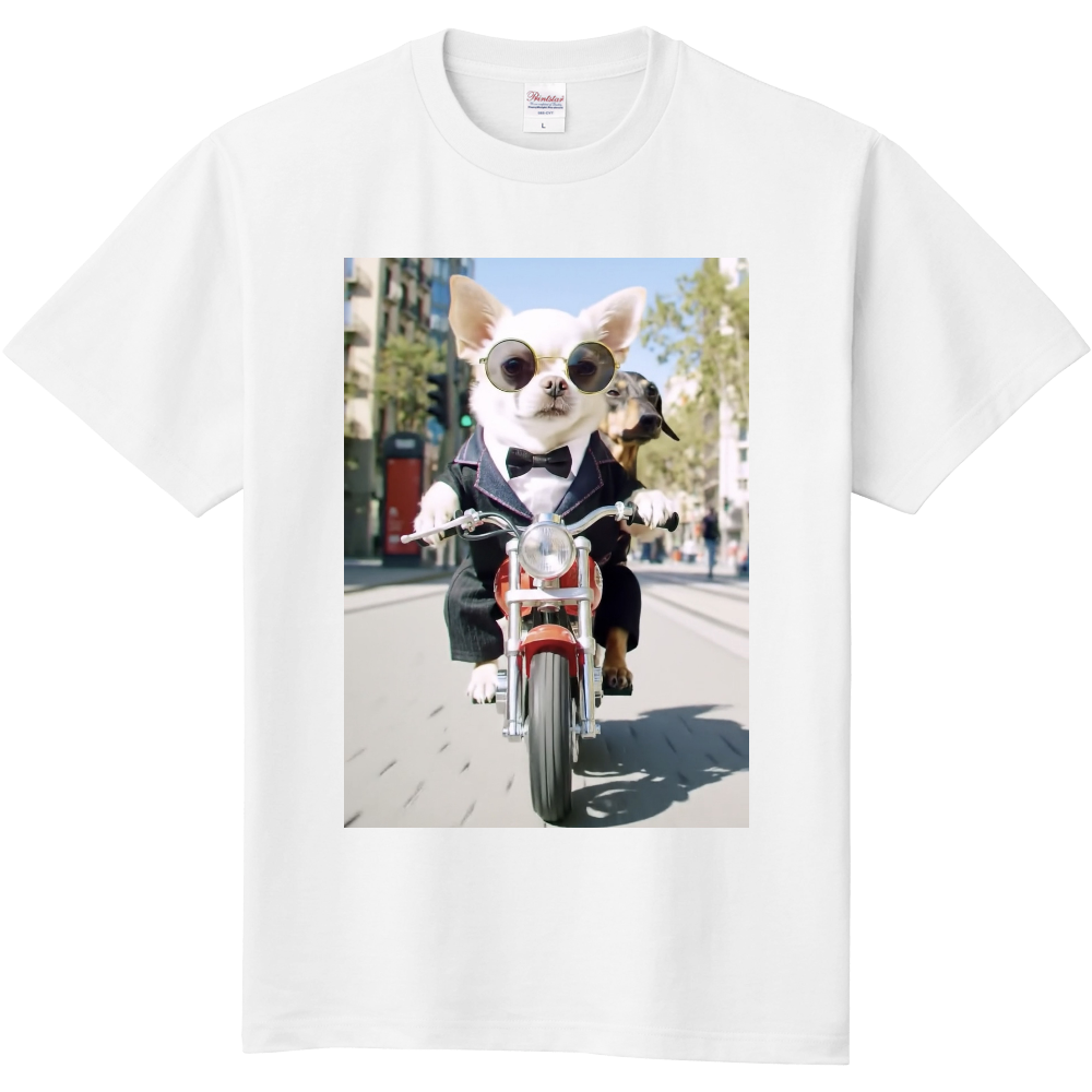 かわいい犬のTシャツ