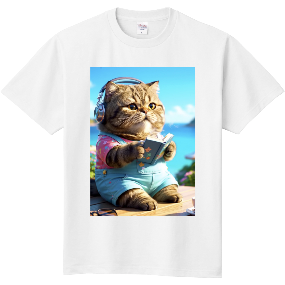 かわいい猫のTシャツ