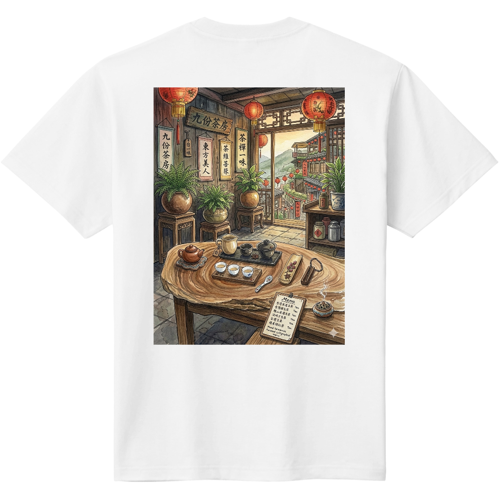 お茶の時間Tシャツ
