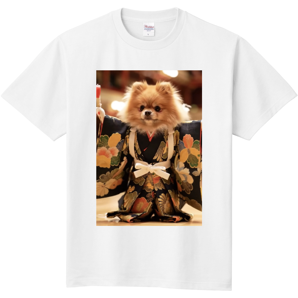かわいい犬のTシャツ