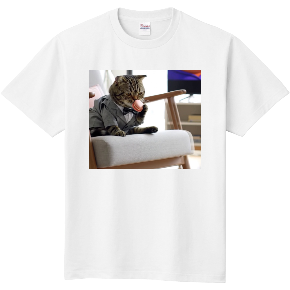 かわいい猫のTシャツ