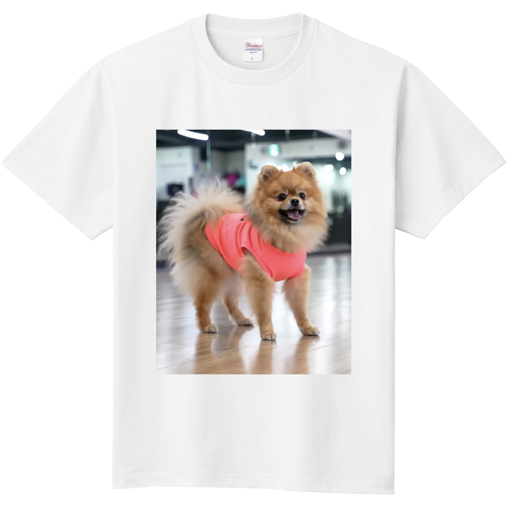 かわいい犬のTシャツ