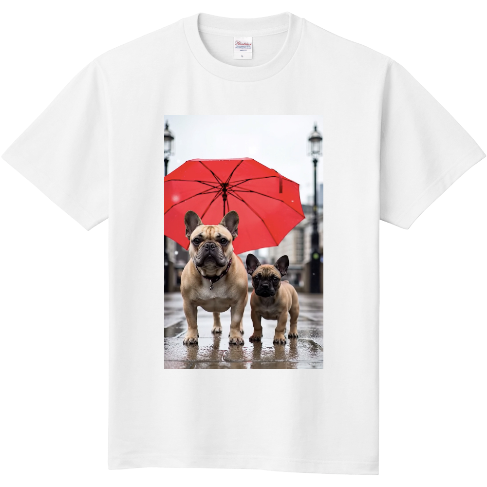 かわいい犬のTシャツ