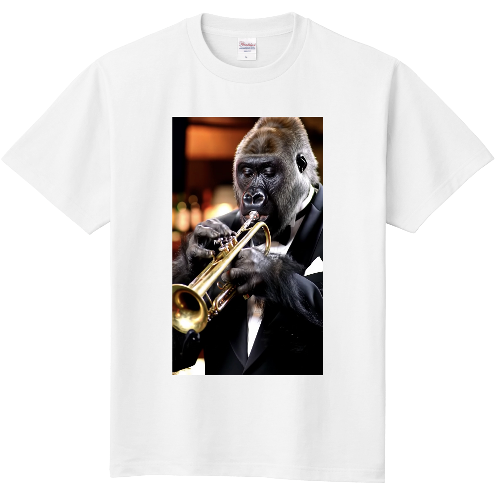 ゴリラのTシャツ