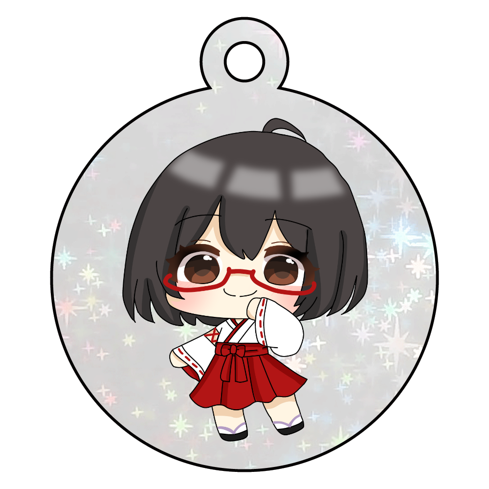 ホログラムアクリルキーホルダー