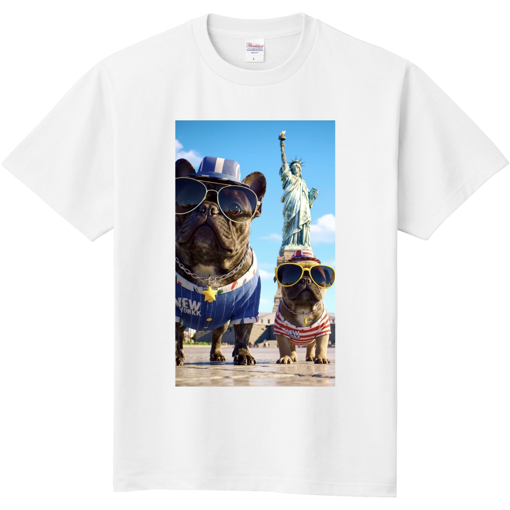 かわいい犬のTシャツ