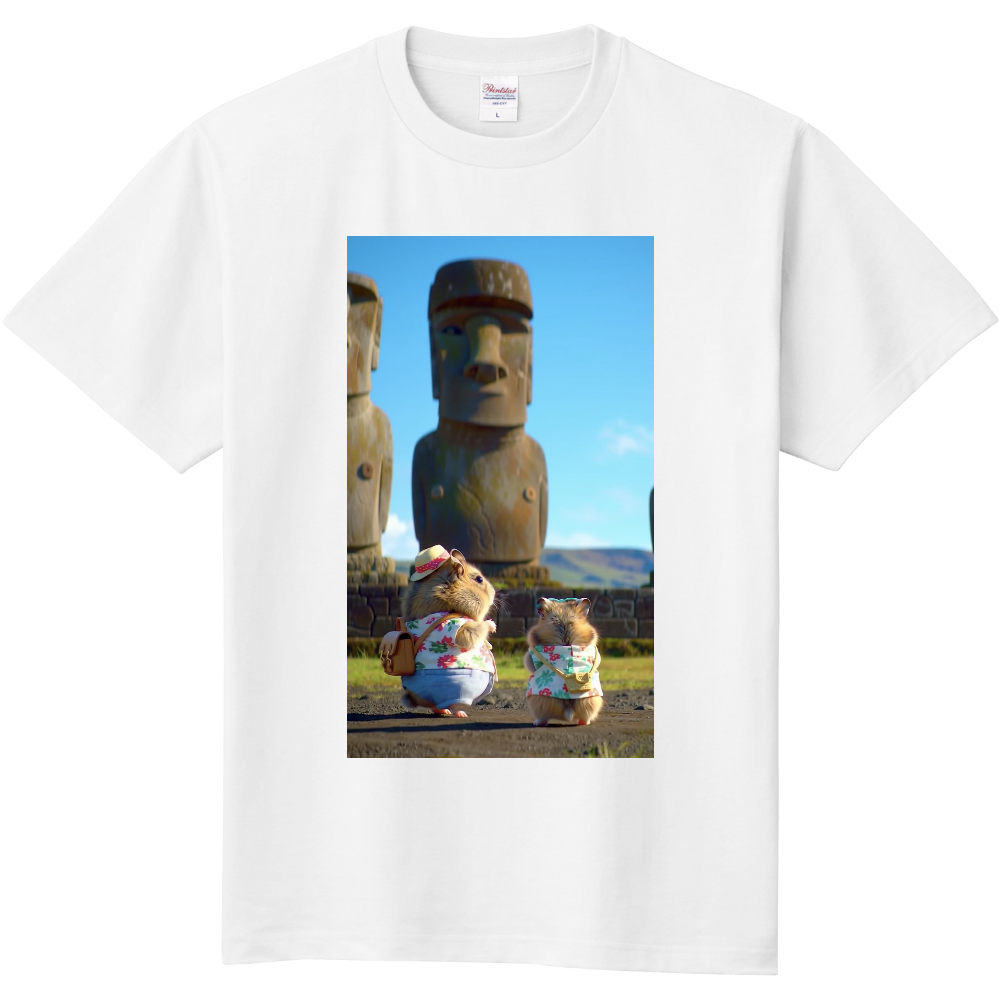 かわいいハムスターのTシャツ