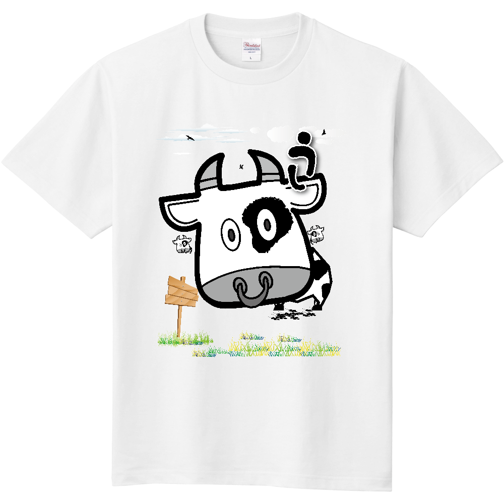 B008 『うし』 定番Tシャツ|PrintStar