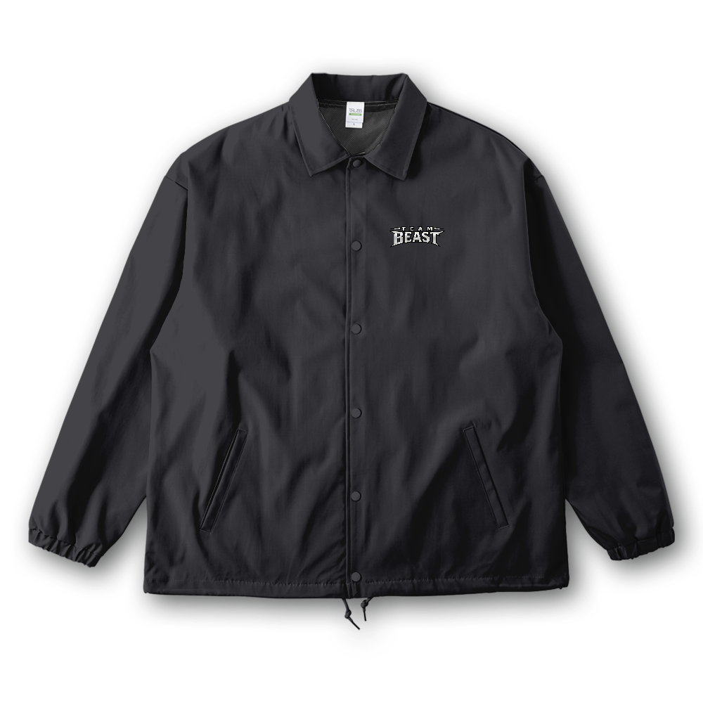 TEAM BEAST 盾ﾛｺﾞ ポリコーチジャケット