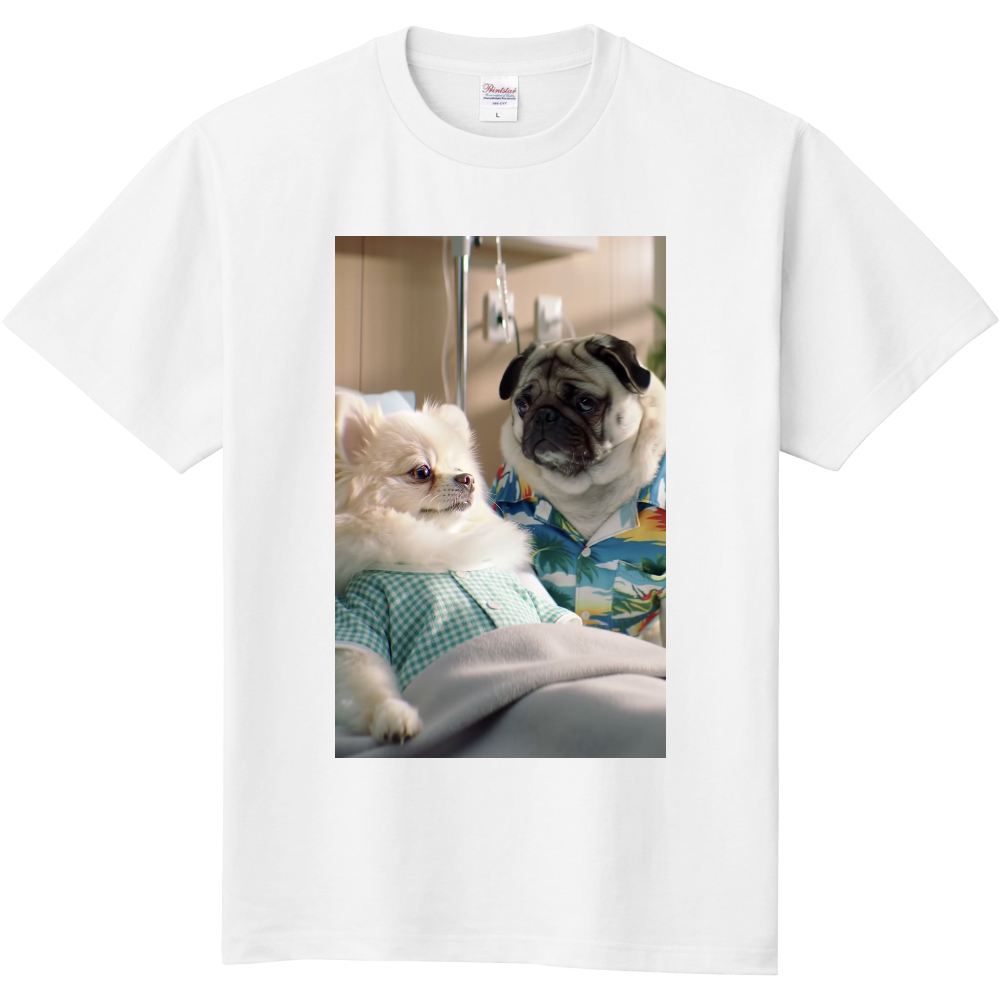 かわいい犬のTシャツ