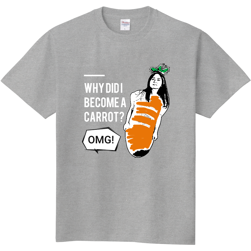 鳴き子 キャロットさんTシャツ