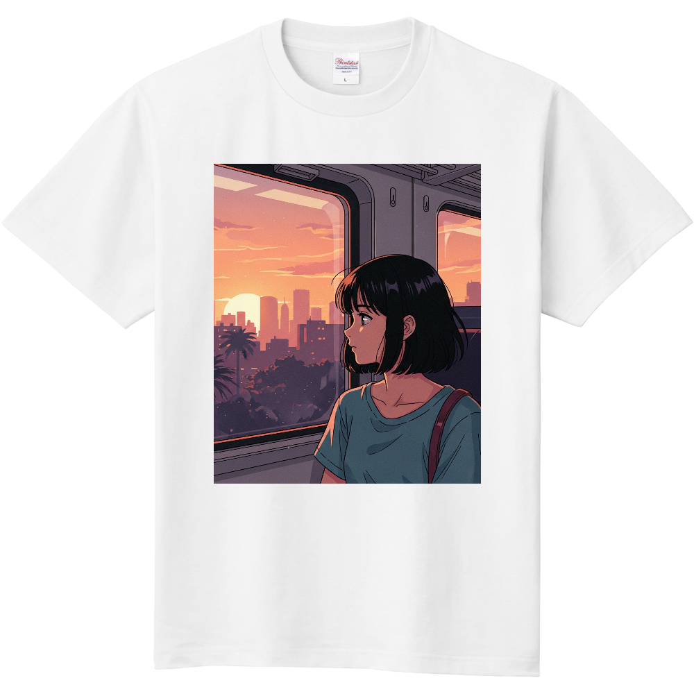 J's Fun Box117(夕暮れの街と少女) 