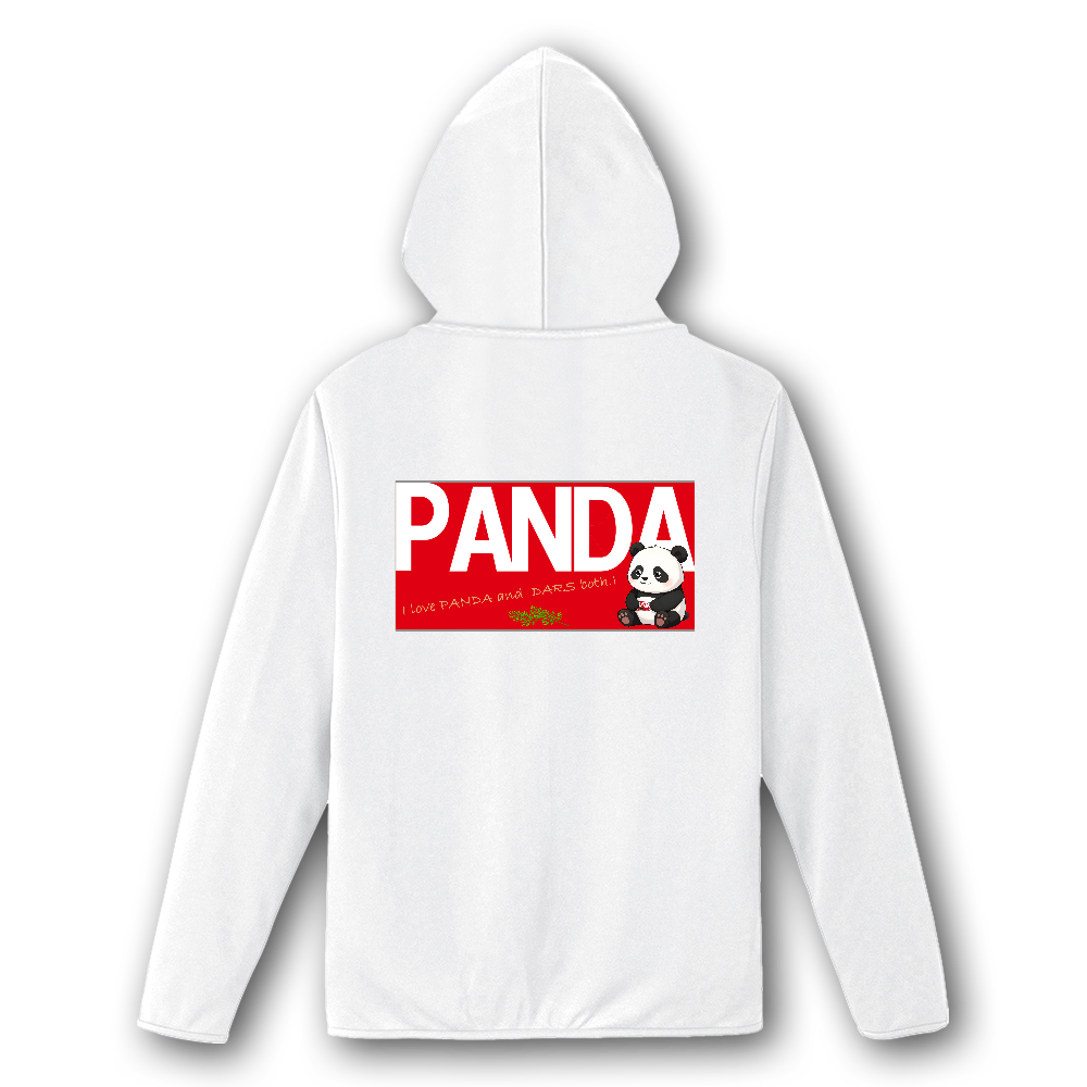 パンダとダース愛好家パーカーAタイプ