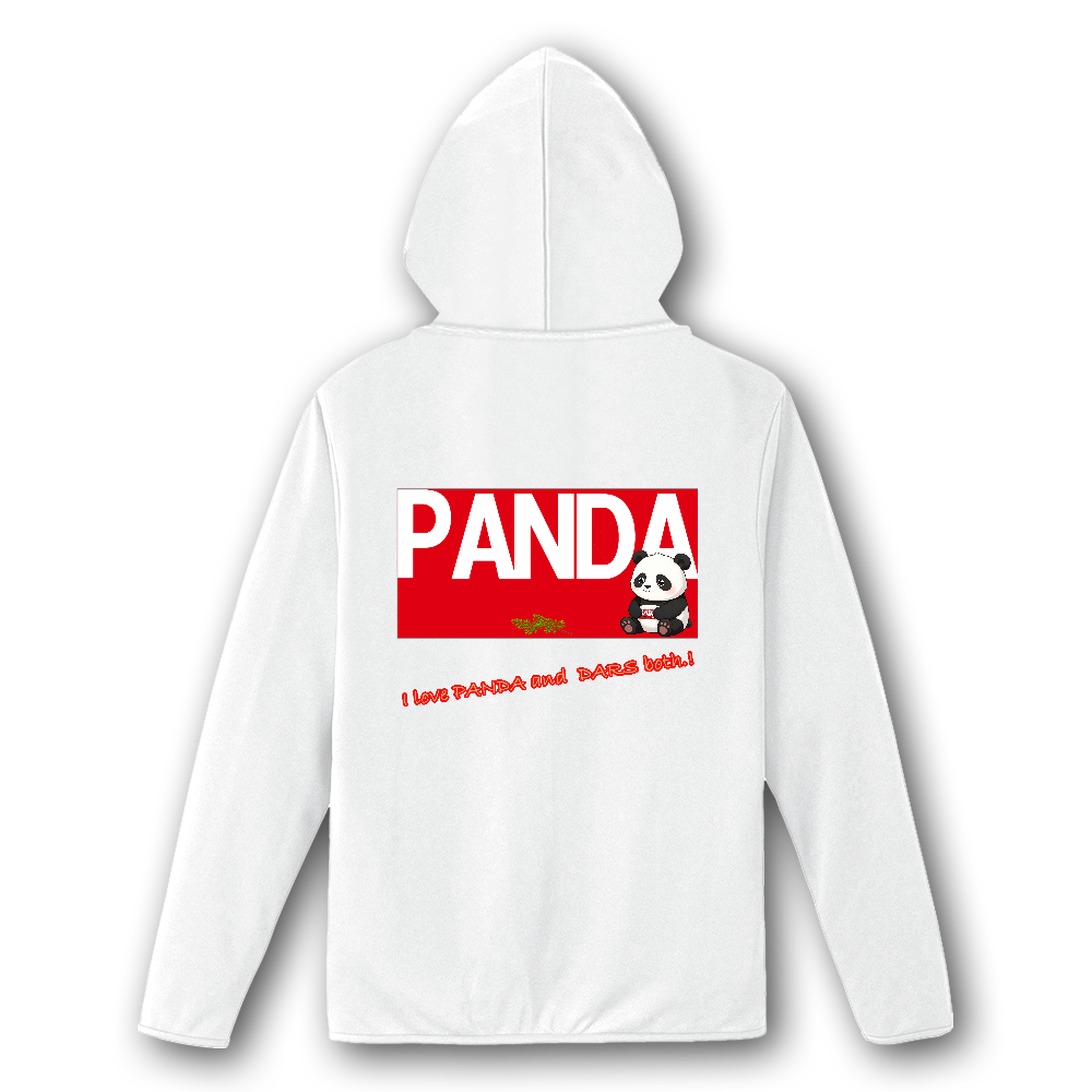 パンダとダース愛好家パーカーBタイプ
