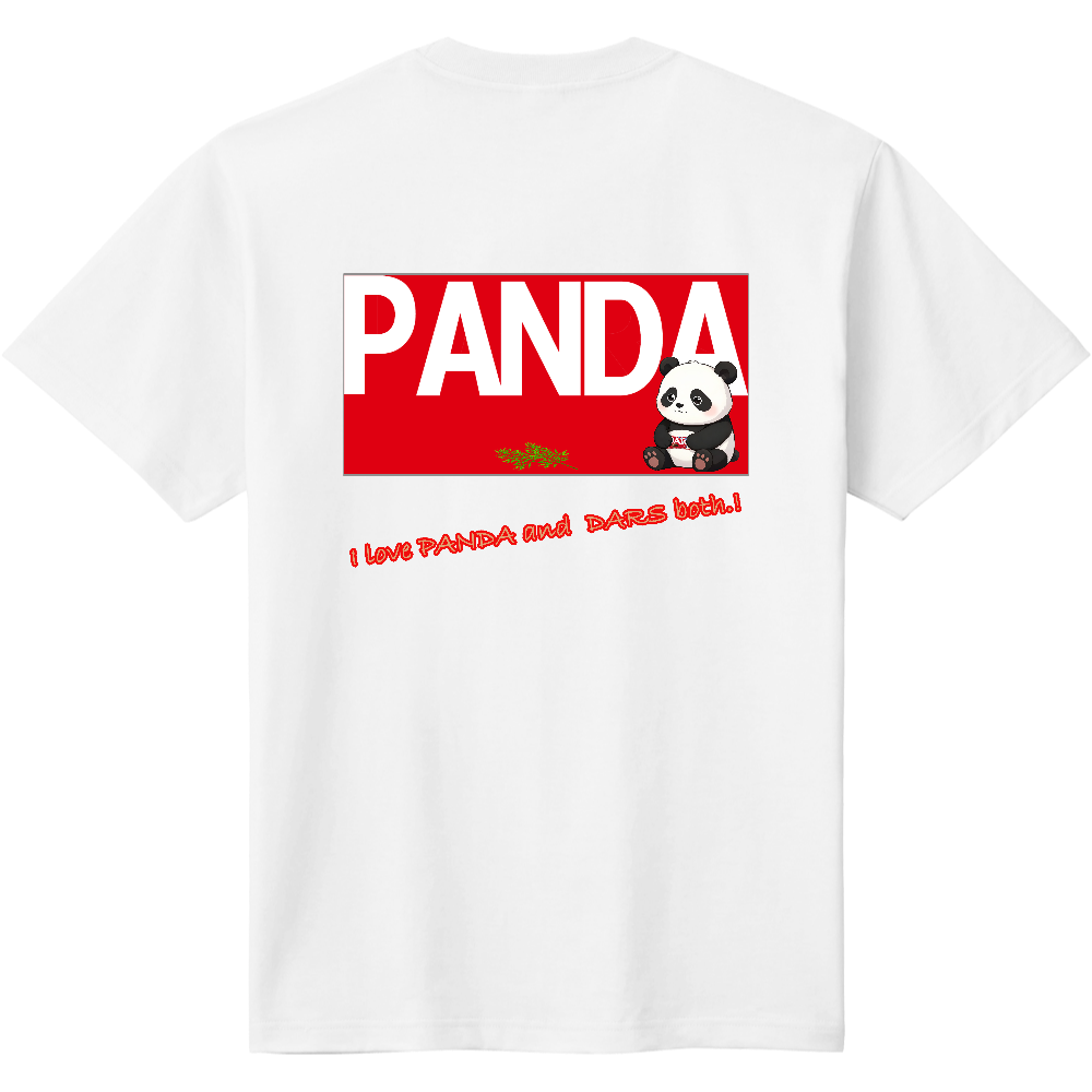 パンダとダース愛好家ＴシャツBタイプ