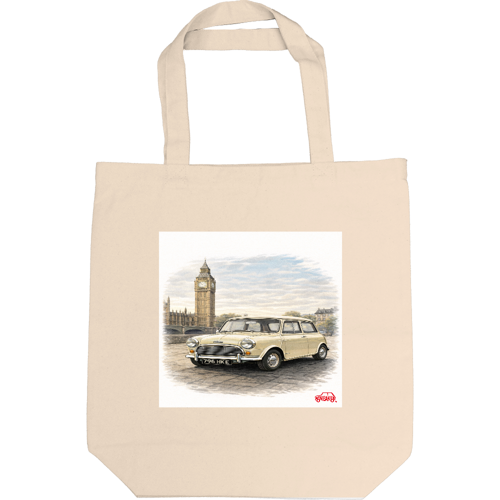 MINIBAKKAトートバック ミニ ホワイト