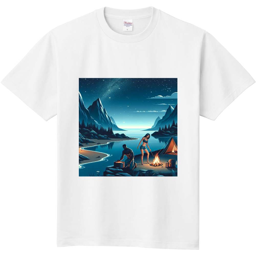 キャンプTシャツ