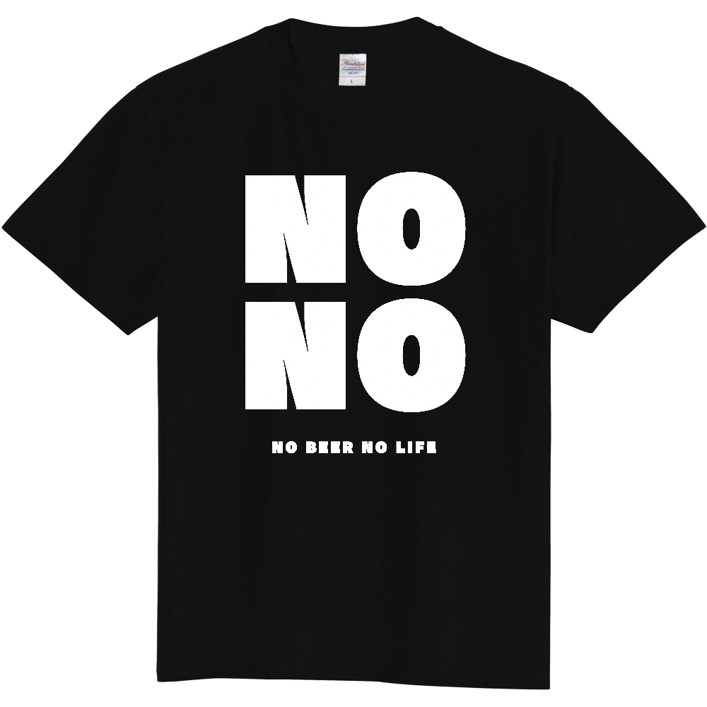 NO BEER NO LIFE / BLACK