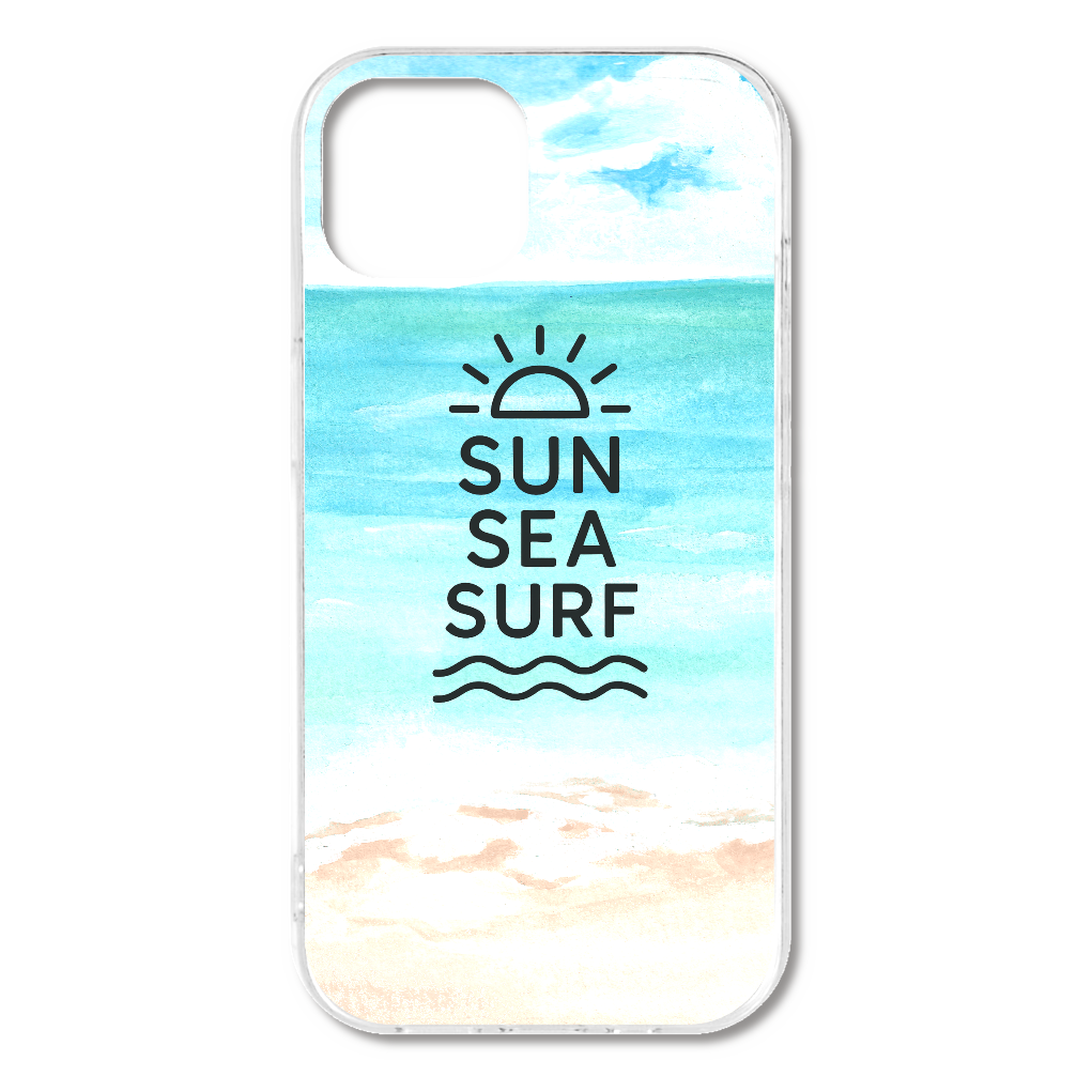 SUN SEA SURF iPhone 14 case