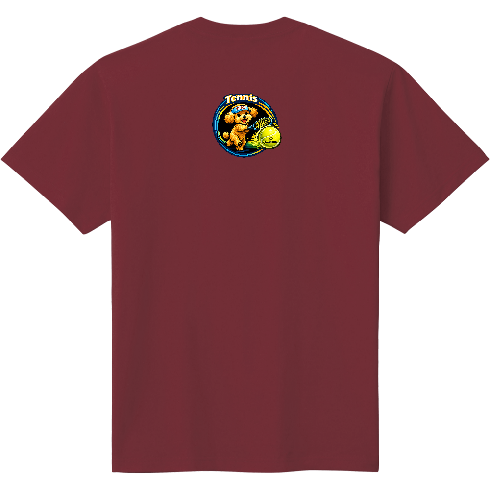 定番Ｔシャツ  Tennis＆ToyPoodle 　背面