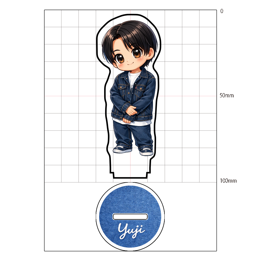 マスコットになって待ち合わせ！さぁ、想い出作りましょ？（マスコットアクスタ）