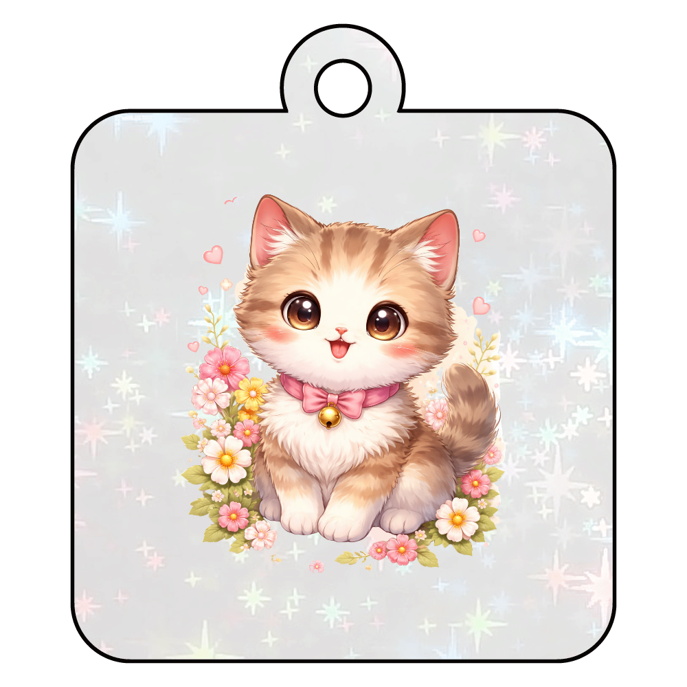 猫のキーホルダー
