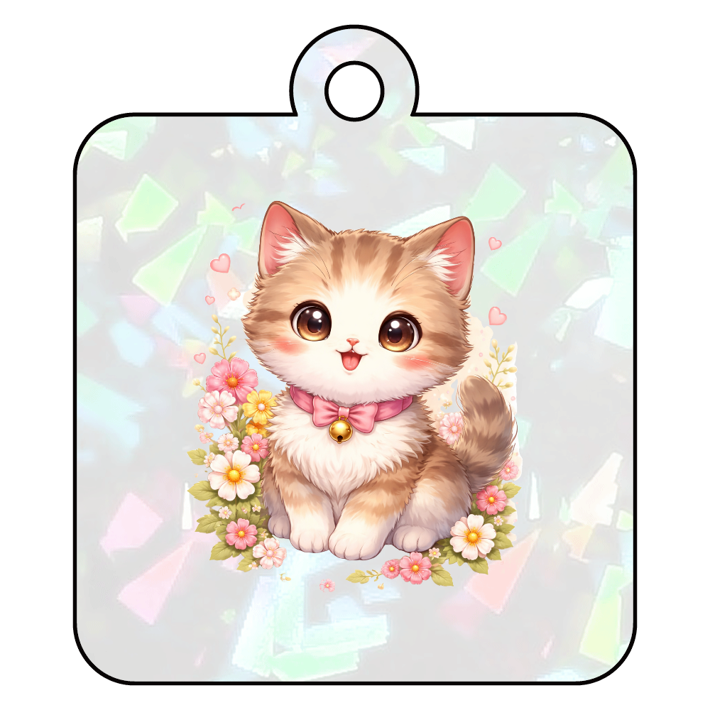 猫のキーホルダー