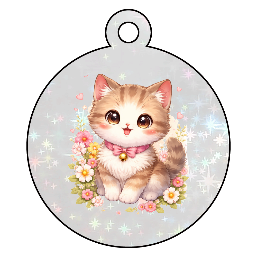 猫のキーホルダー