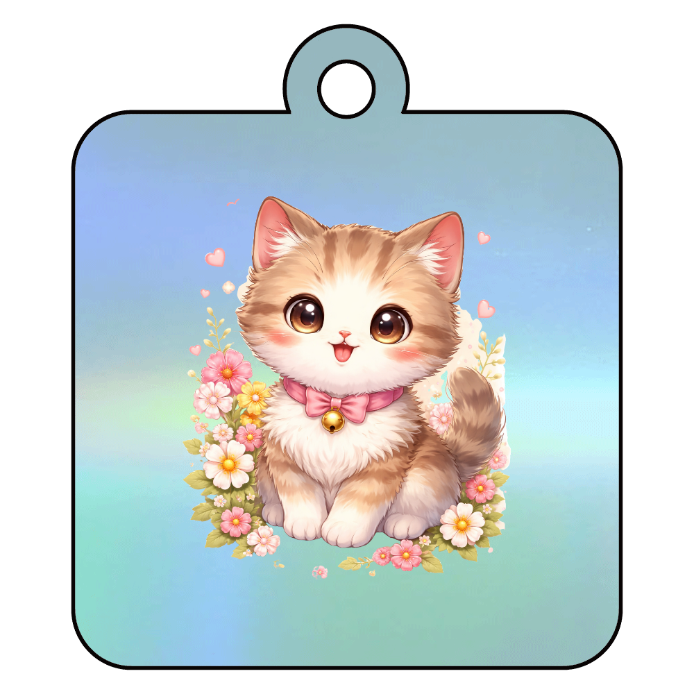 猫のキーホルダー