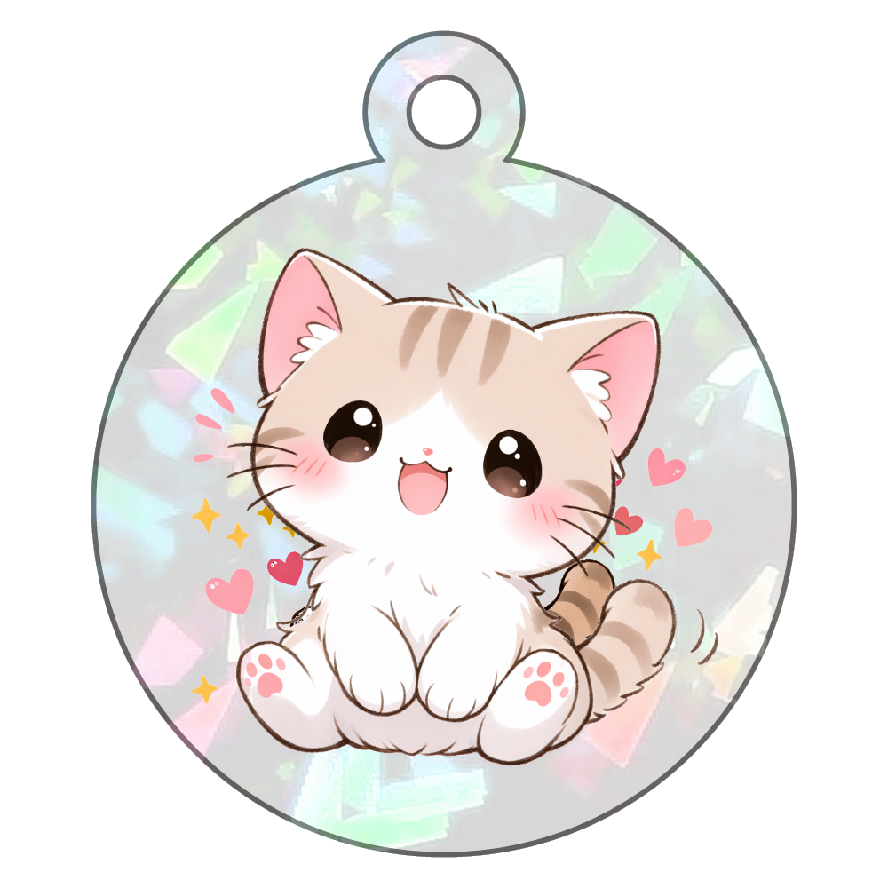 猫のキーホルダー