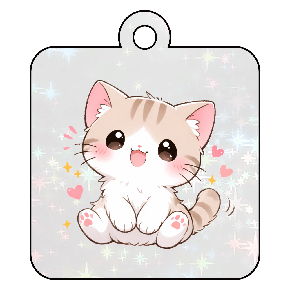 猫のキーホルダー