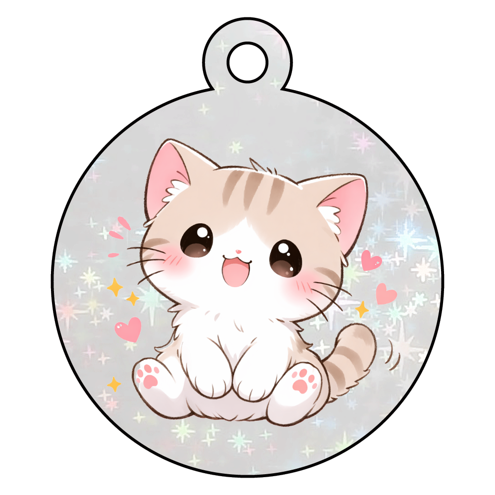 猫のキーホルダー