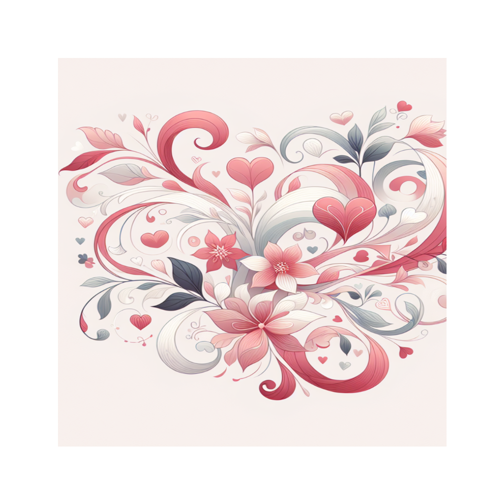 ハート柄ミニハンカチタオル