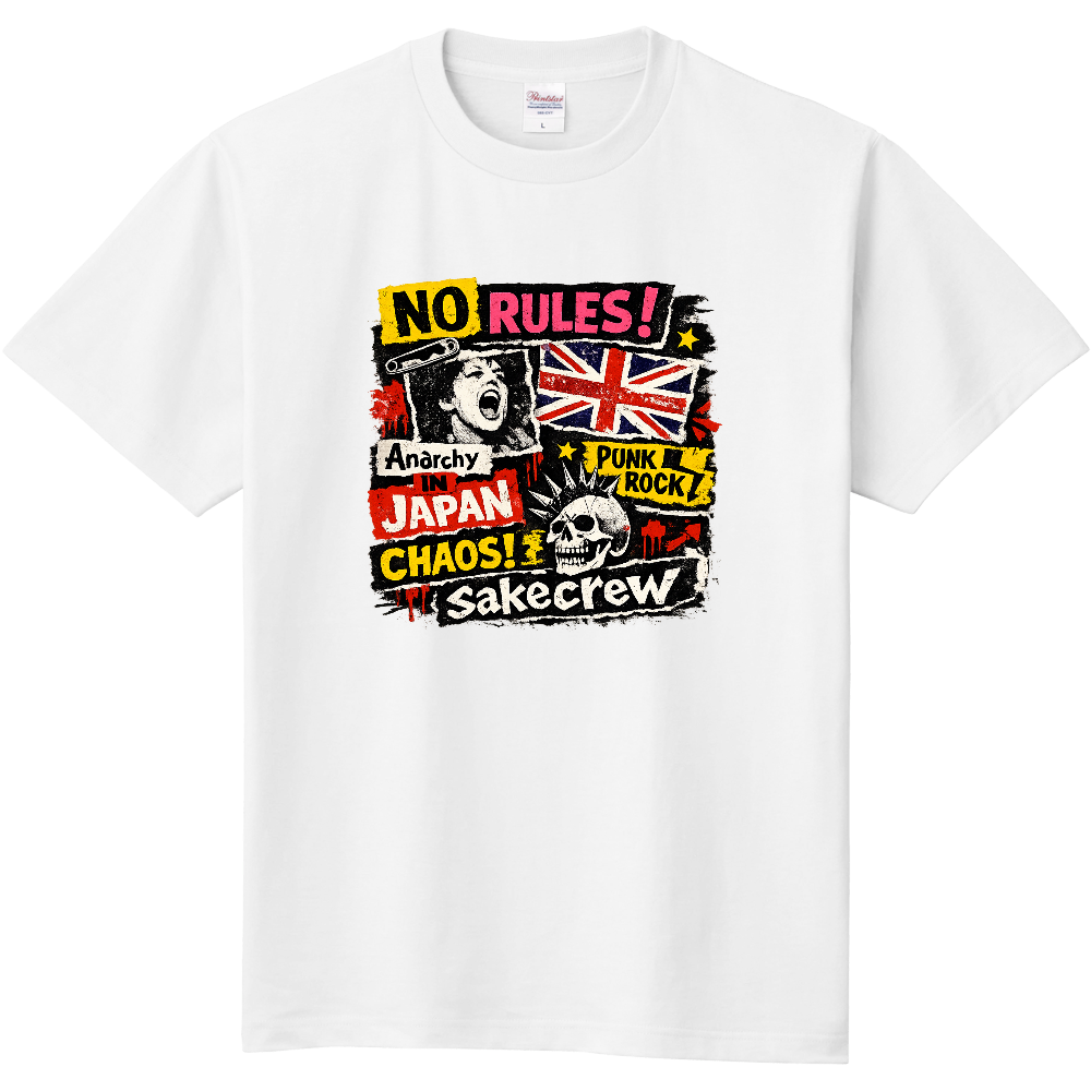 SAKECREW CHAOS PUNK TEE