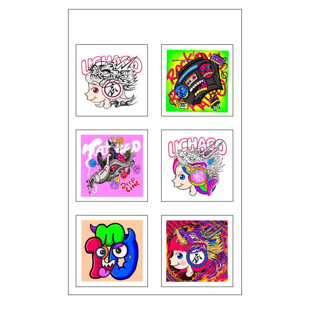 DLTS130ステッカーセット