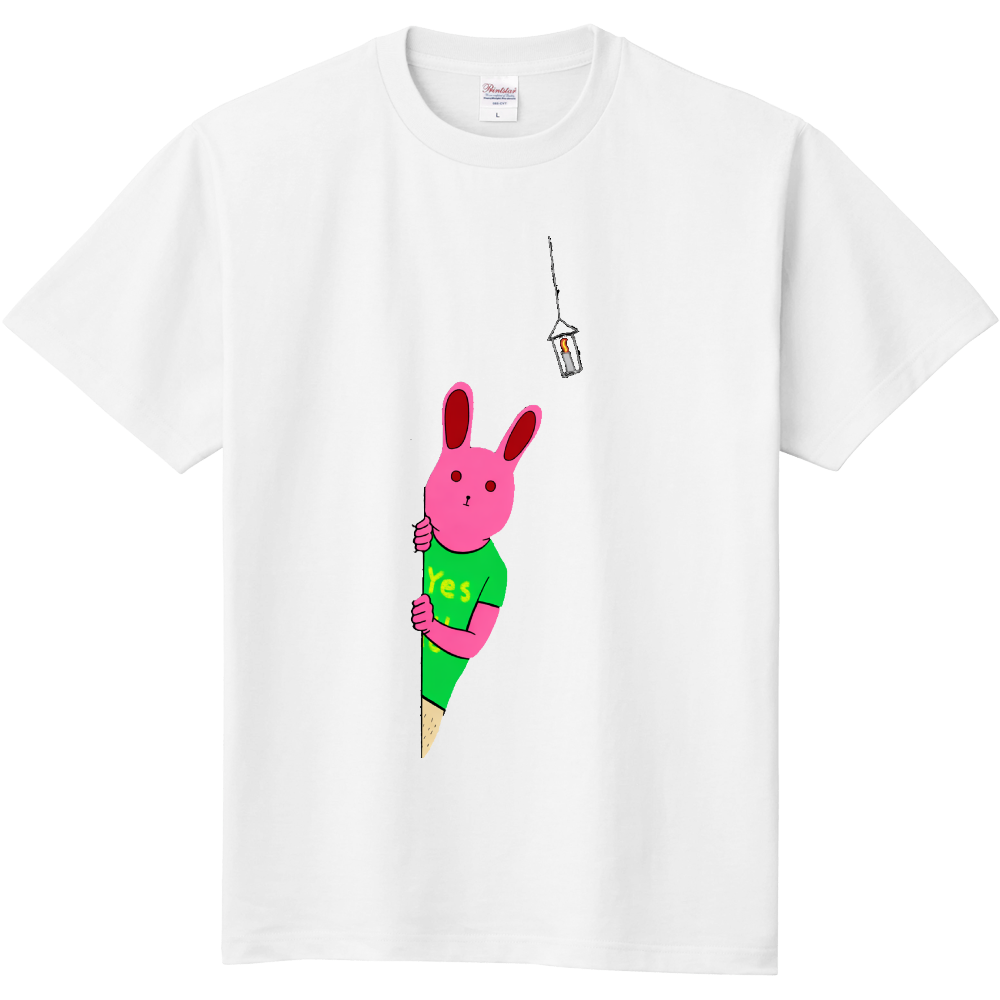 SNEGE 卯叉義 usagi （角からこちらを見つめて）