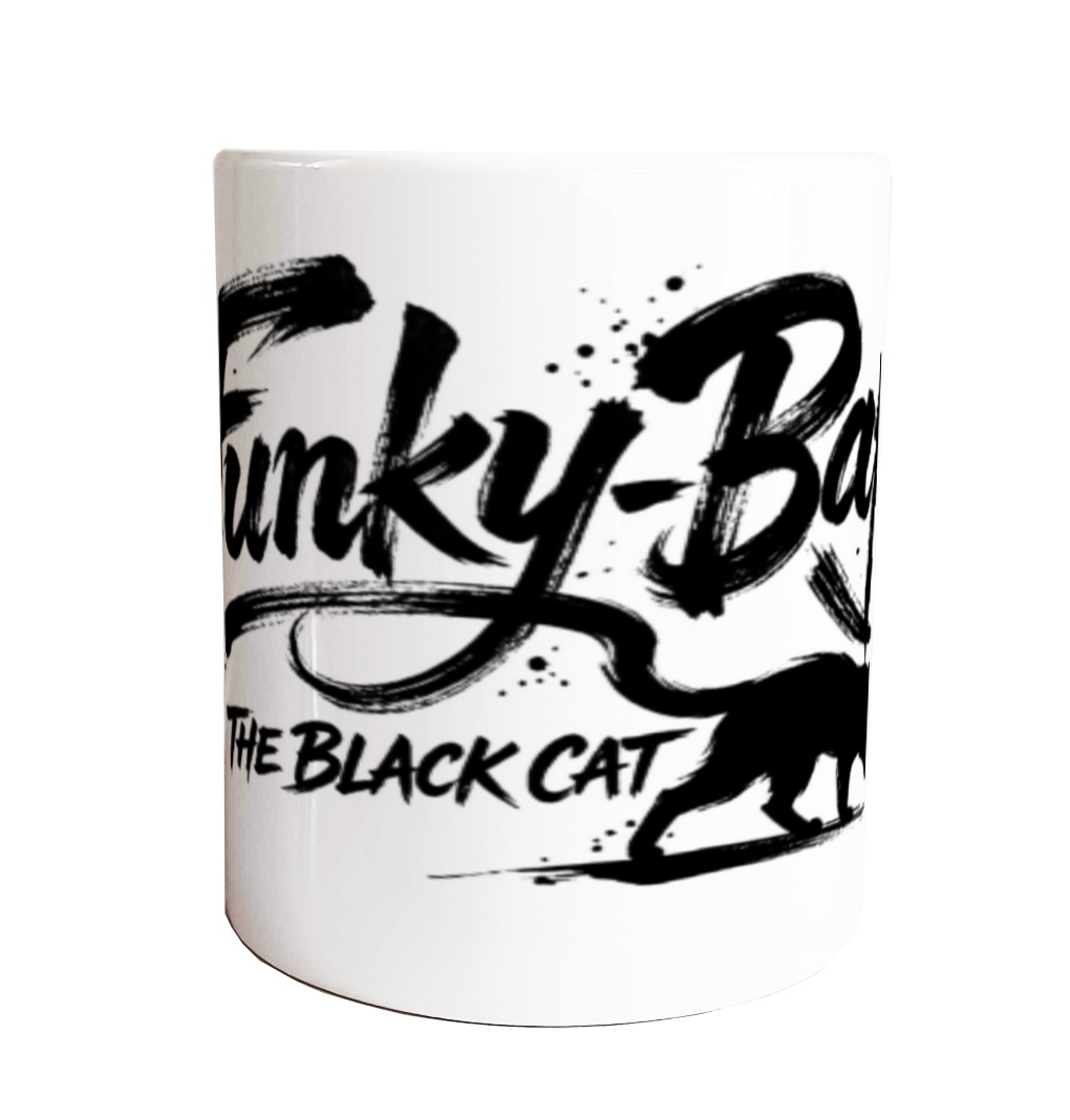 FunkyBap The Black Catマグカップ