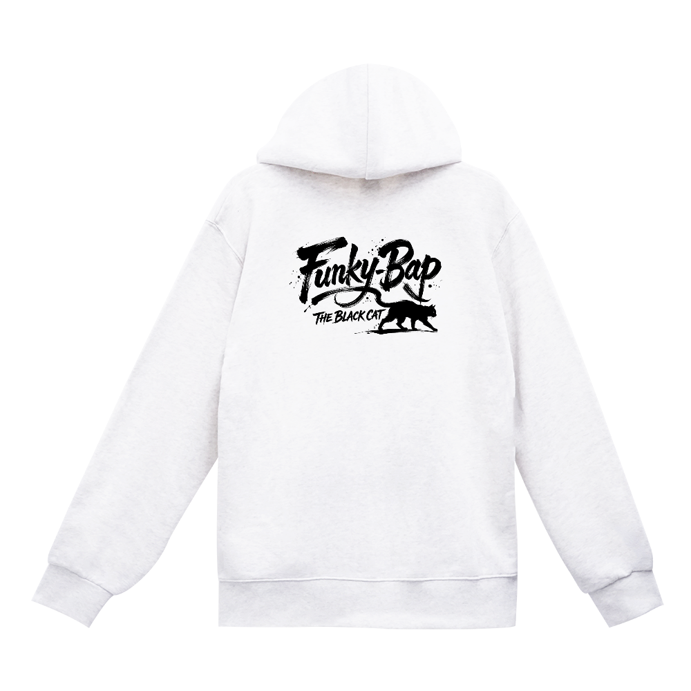 FunkyBap The Black Cat ジップパーカー