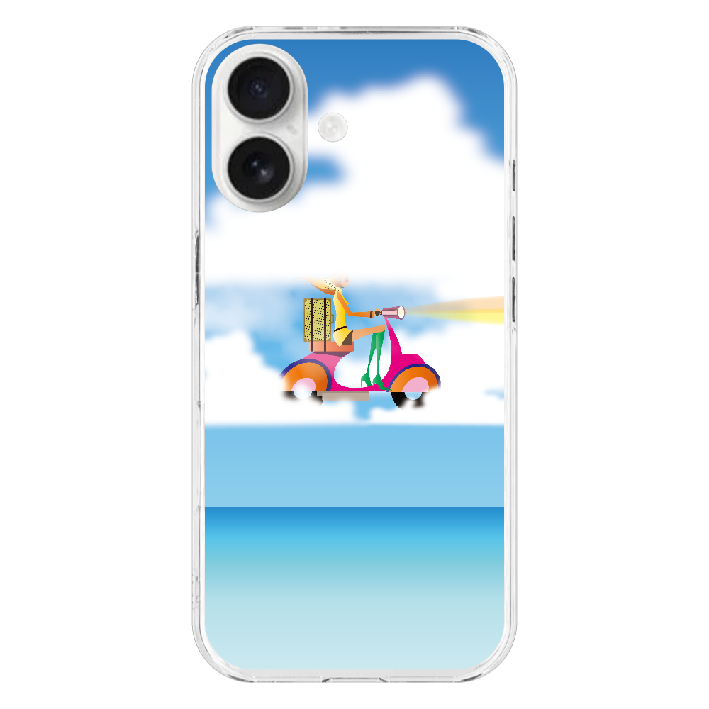 M046 ポップ『surreal-06』 iPhone17 (透明)(ハードケース)|PLATA