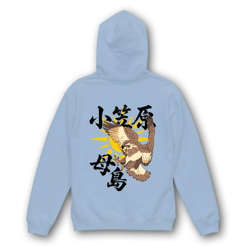 オガサワラノスリ BACK PRINT パーカー(ネット限定デザイン)