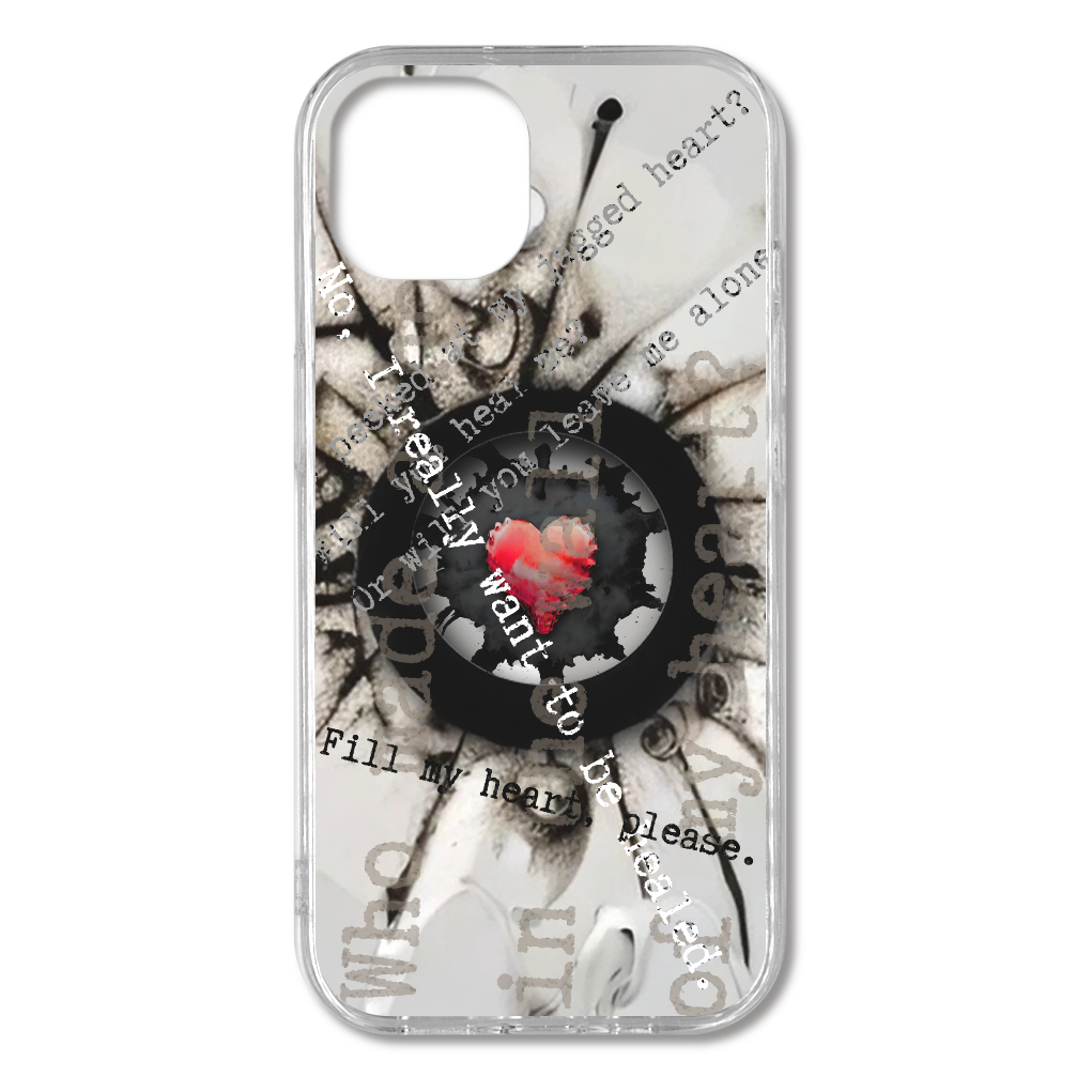 A Delicate Heart iPhone15 TPUケース